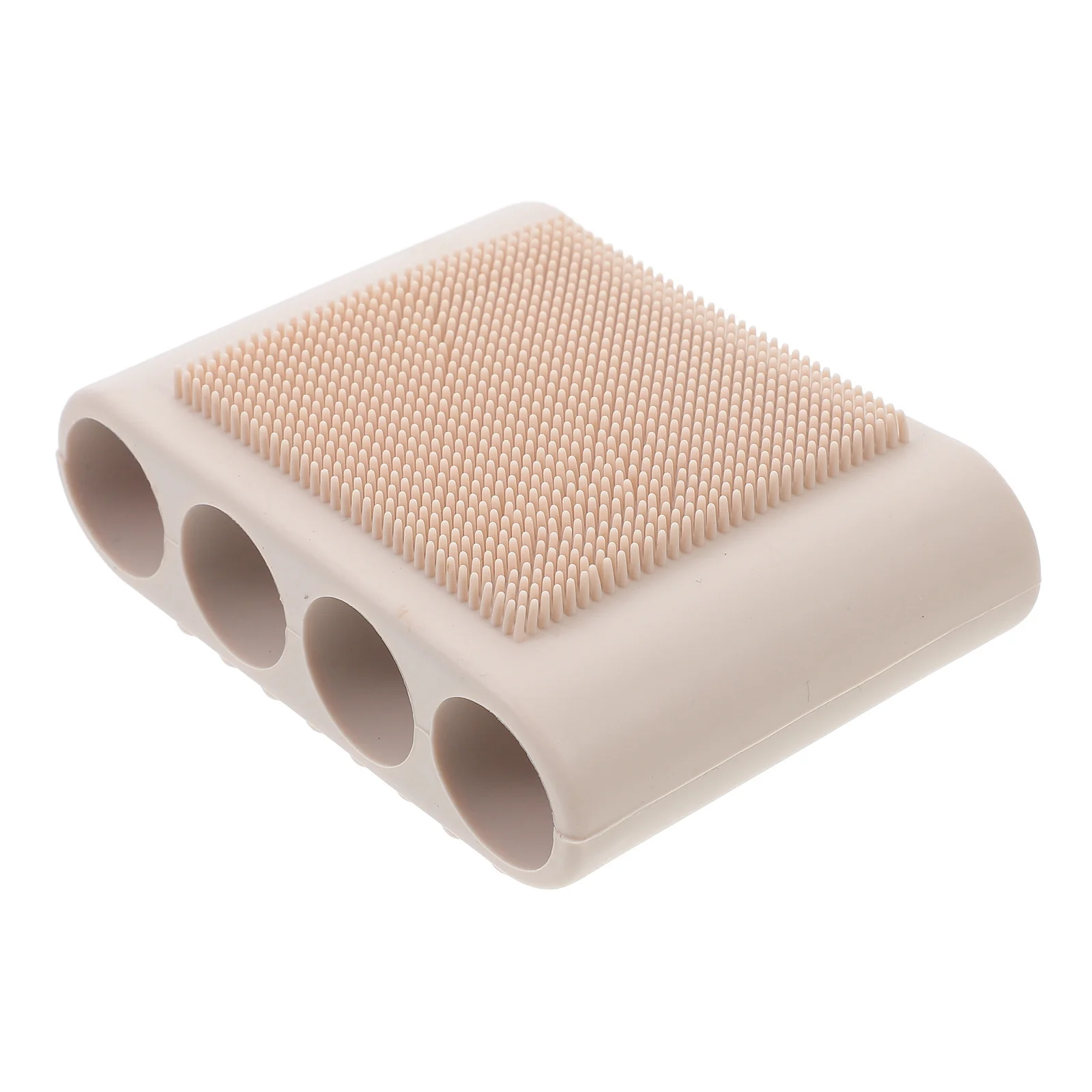 مريح لغسل التنظيف العميق التقشير مدلك حمام مقشر الشعر السلس تجعد الإغاثة الشامبو فرشاة فروة الرأس الغسيل #5