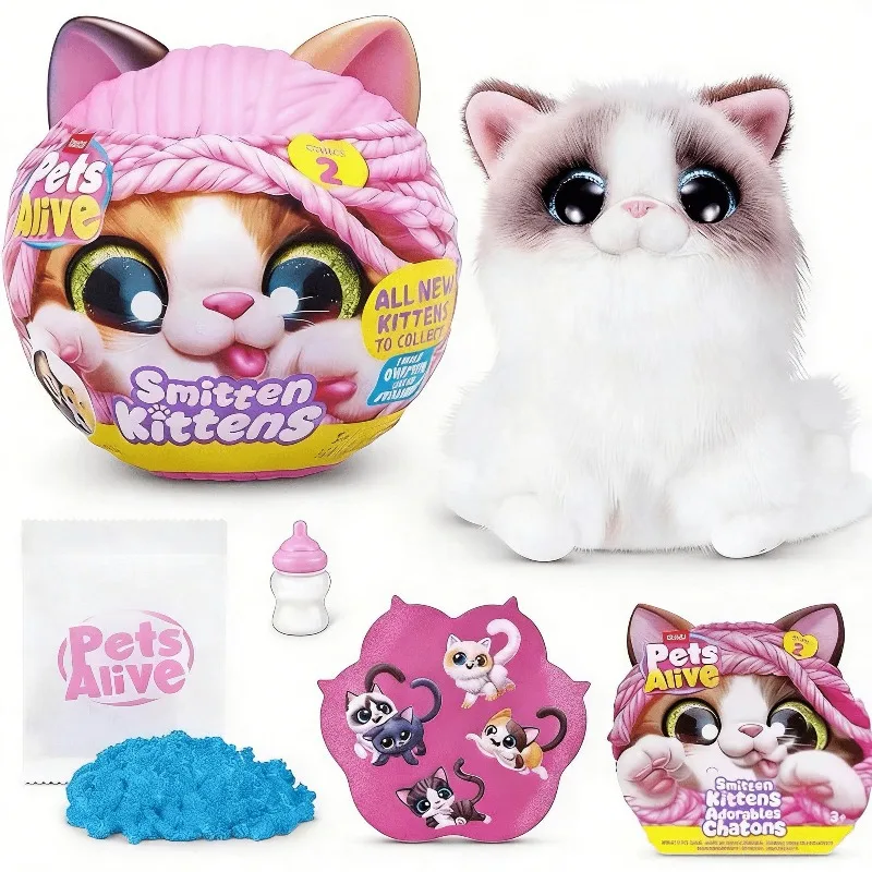 

Оригинальная плюшевая кукла-яйцо Cat Magic Egg из вторичной шерсти, 20 см, светящаяся, со звуком, детская игрушка, подарок