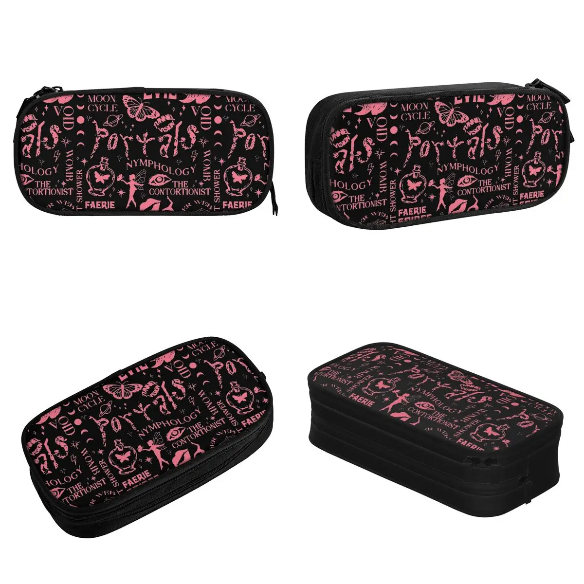 The Evil Moon Cycle Melanie Martinez Pencil Cases Classic Pen Bags Student Large Storage School Supplies Cosmetic Pencilcases