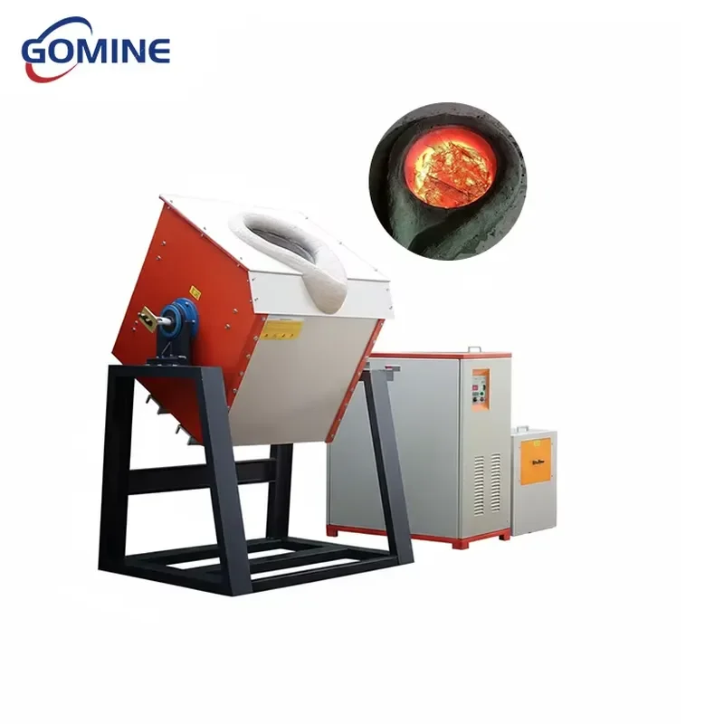 Recycling Machine 2026 Electric Melting Furnaces Copper Gold Steel Aluminum Melting Furnace for Metal Recycling and Refining