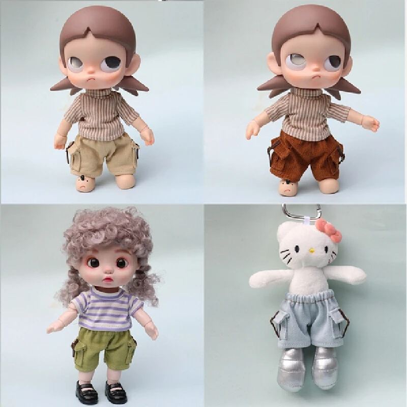 Only clothes no dolls for zsiga Sister Gazi Pants BJD1/8 Doll Articulated Doll Clothes Shorts Kids' cute dress-up Kids' clothes