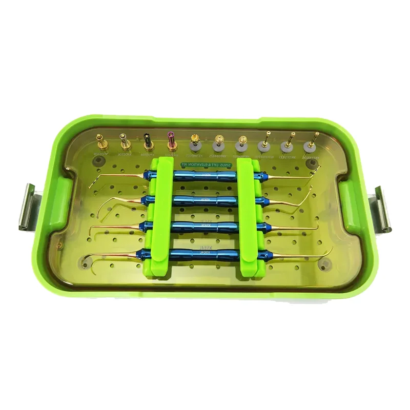 Original Dentium DASK Advanced Sinus Kit Den tal impl ant Maxillary Sinus Surgery Drills Stopper Set