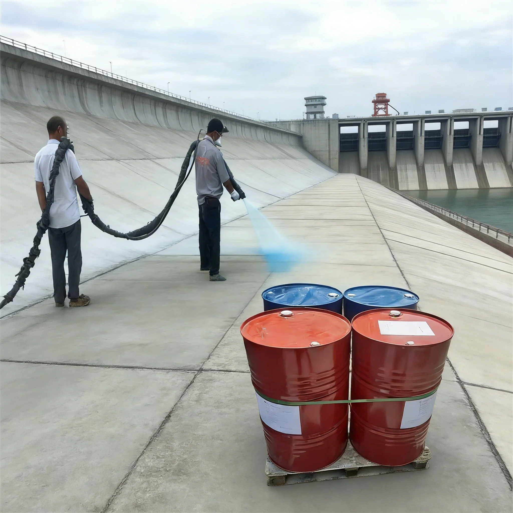 Professional Polyurea Spraying Machine For Industrial Protective Coating Powerful Dual Component Polyurethane Injection