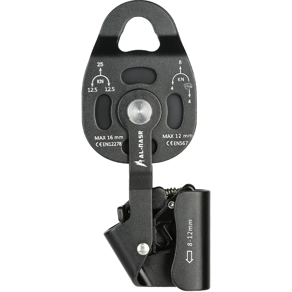 Labor Saving Lifting Pulley Heavy Load Hoist Anti Fall Ascender For Air Conditioner Installation Rescue Zipline Equipment