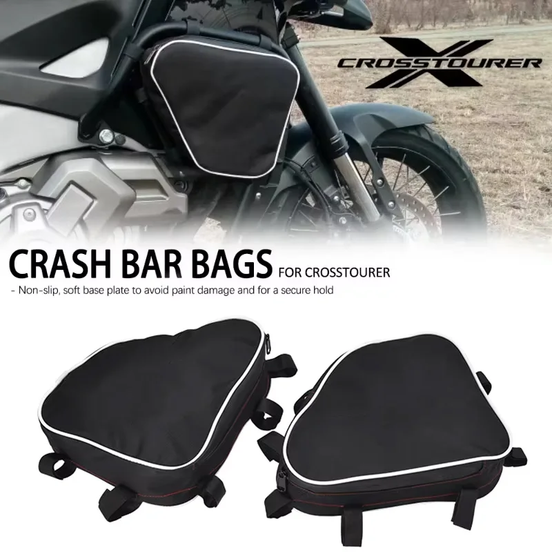 For Honda VFR1200X VFR 1200 X Crosstourer 2012-2020 2019 2018 2017 NEW Motorcycle Tool Placement Travel Frame Crash Bar Bags