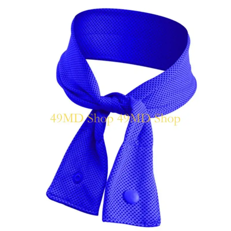 49MD Adjustable Cooling Bandana With Water Absorbent Resin Athletic Wear for Men