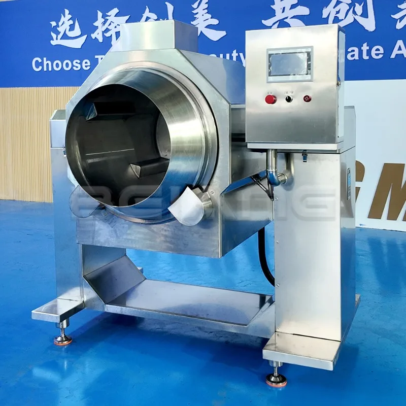 SUS304 Commercial Intelligent Stir Fry Machine Large Capacity Uniform Cooking for Restaurant & Catering