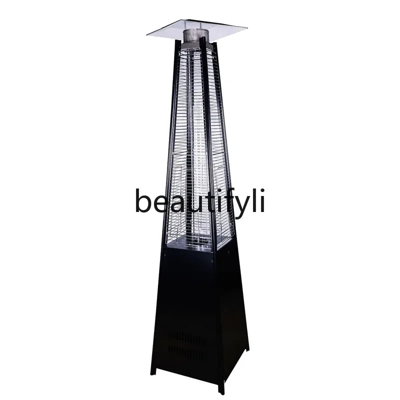 Outdoor tower gas heater Commercial liquefied gas heating furnace tower type