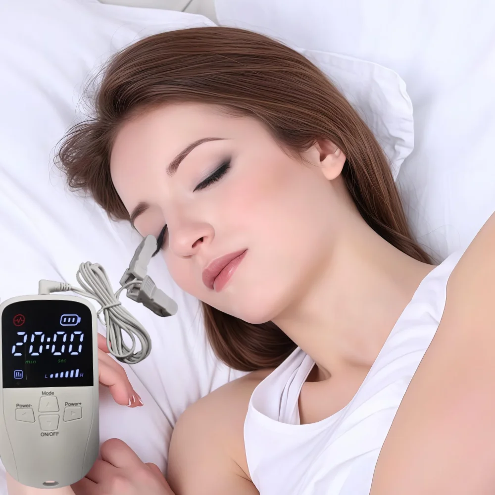 

2025 Non-Drug Vagus Nerve Solution, Neck/Ear Stimulator to Restore Calm Improve Sleep Relieve Stress
