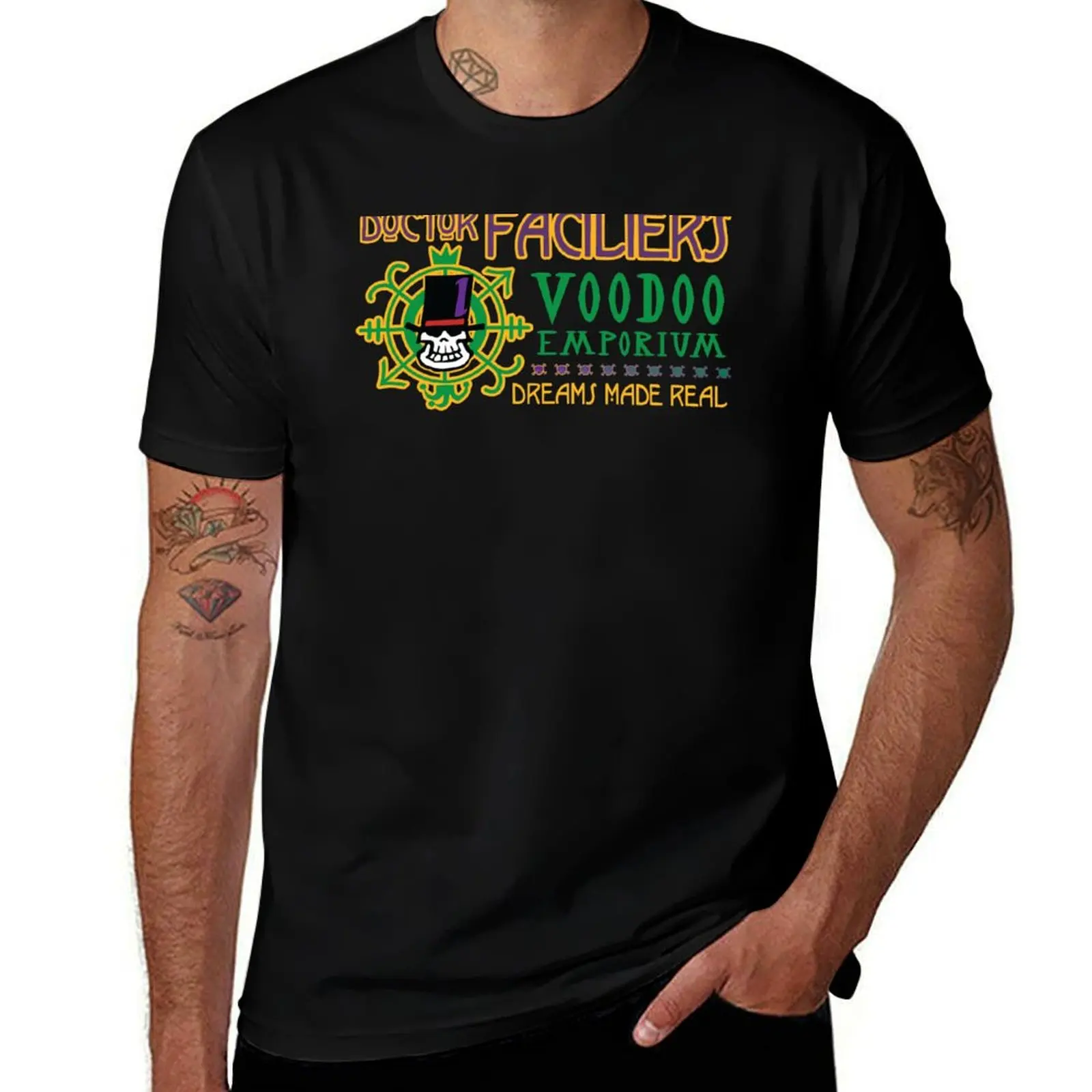 Dr. Facilier's Voodoo Emporium T-Shirt t shirt custom print T-Shirt