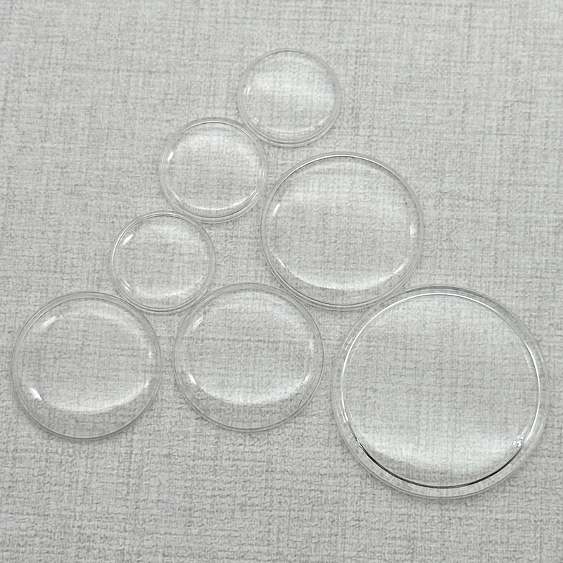 Acryl-Uhrenglas 18-39mm Acryl-Uhrenabdeckung Hochwertiger Uhrenschutz Klare Oberfläche Dickrandiges Kristallglas Uhrenteile
