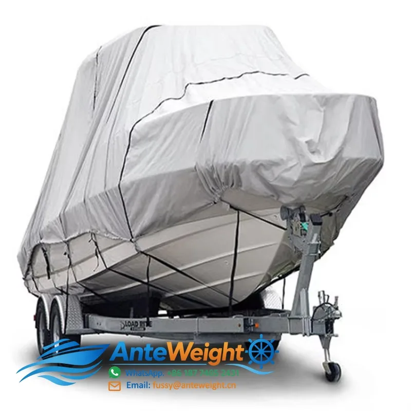 Waterproof Oxford 600D 210D Full Size Trailerable Center Yacht Boat Cover