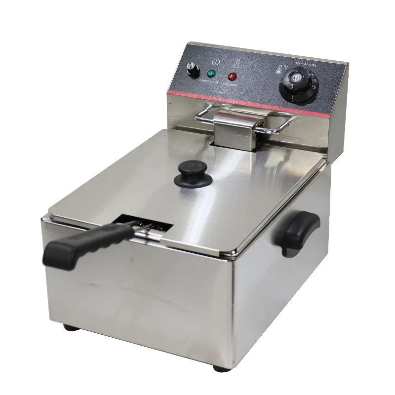 Commercial Donut Electric Fryer Stainless Steel