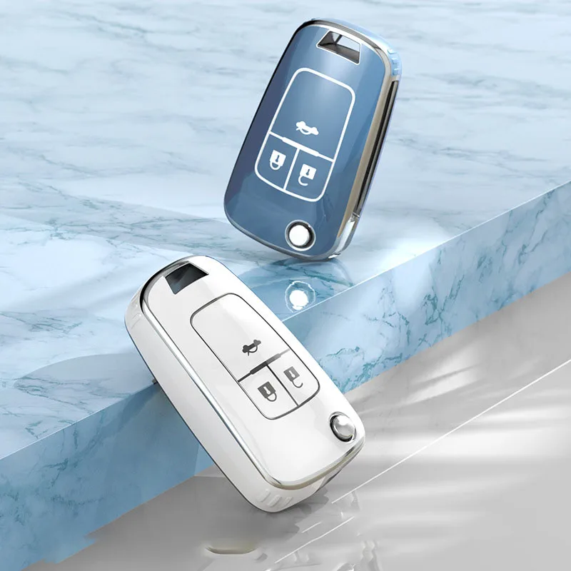 

TPU Car Key Case Cover Shell For Buick Chevrolet Cruze Aveo Trax Opel Astra Corsa E Meriva Zafira C Antara J VAUXHALL Insignia