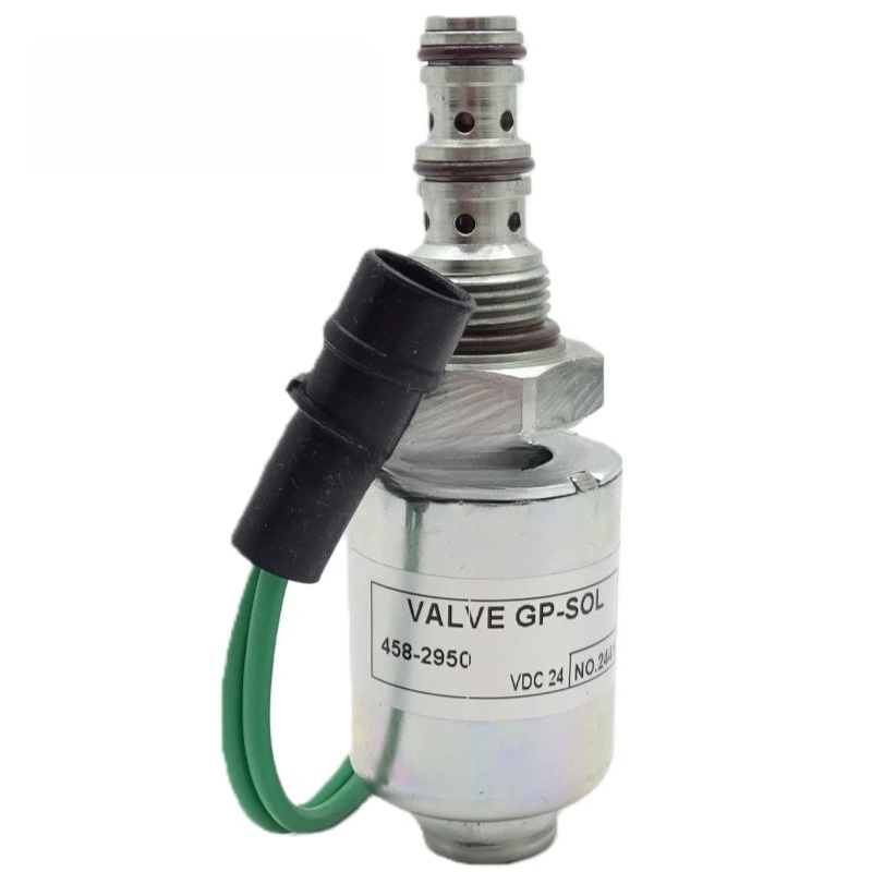 

Solenoid Valve CAT120H 143H 160H 24V Hydraulic Pump Solenoid Valve 458-2950 4582950