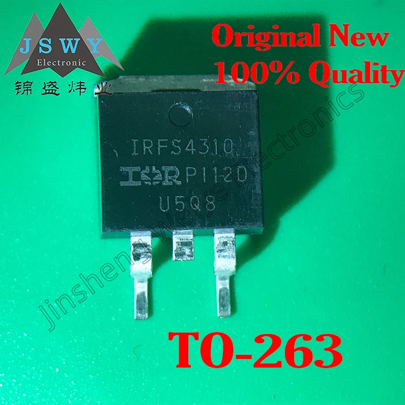 

5PCS 100% brand new IRFS4310Z IRFS4310 IRFS4127 IRFS4115 FS4115 FS4127 FS4310 FS4310Z chip TO-263 MOSFET free shipping