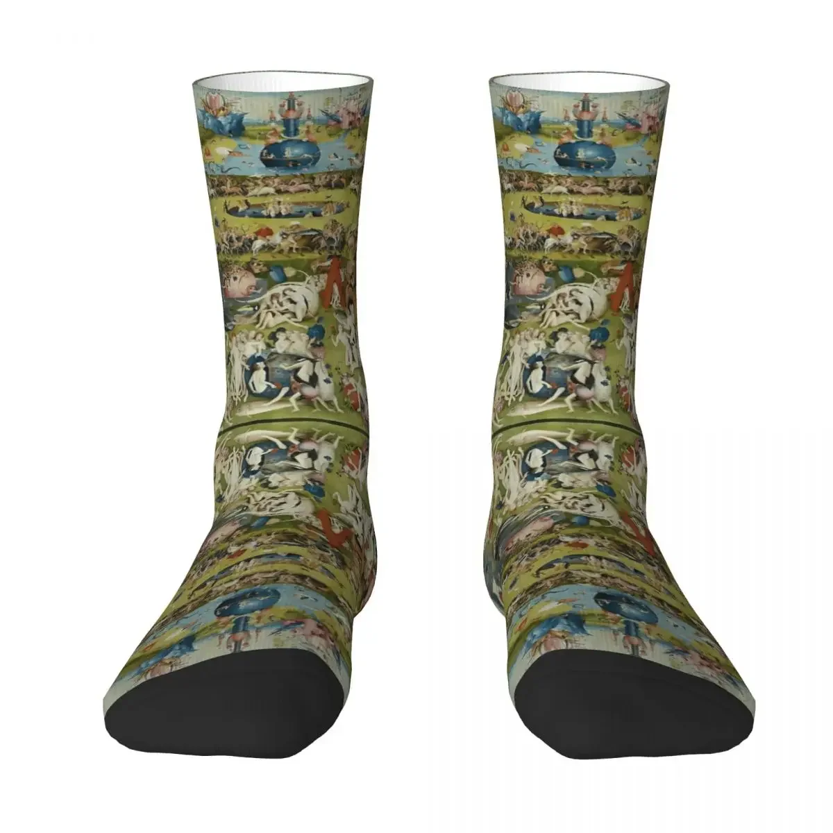 

BOSCH, Hieronymus - Triptych Of Garden Of Earthly Delights Socks Harajuku Stockings All Season Long Socks for Man's Woman Gifts