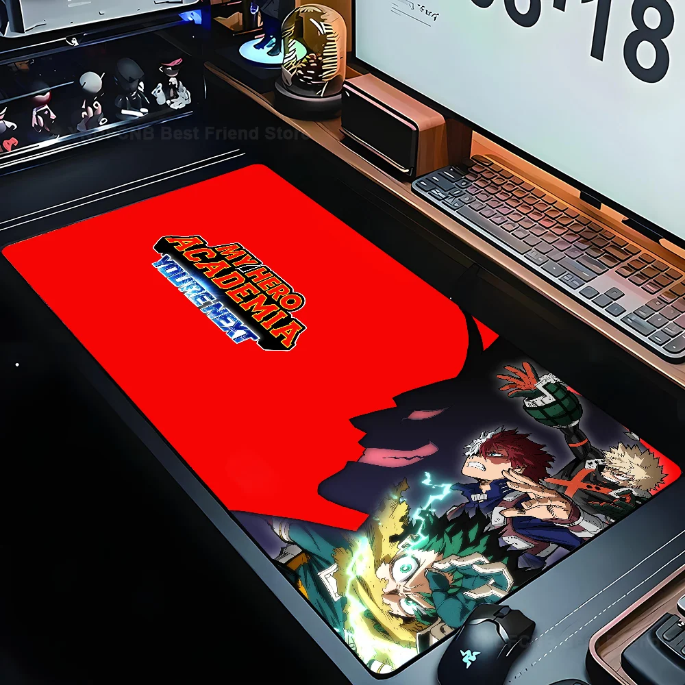 My Hero Academia Anime Mousepad Mouse Mat Desk Mat With Pad Gaming Accessories Prime Gaming XXL Keyboard Pad Padding Mat