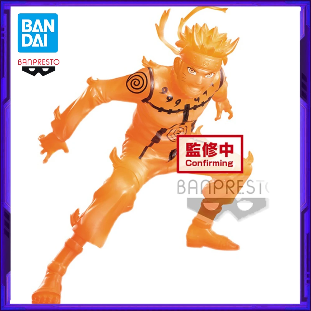 

In Stock Bandai Original Banpresto NARUTO Uzumaki Naruto Anime Action Figure Model Figures Toys