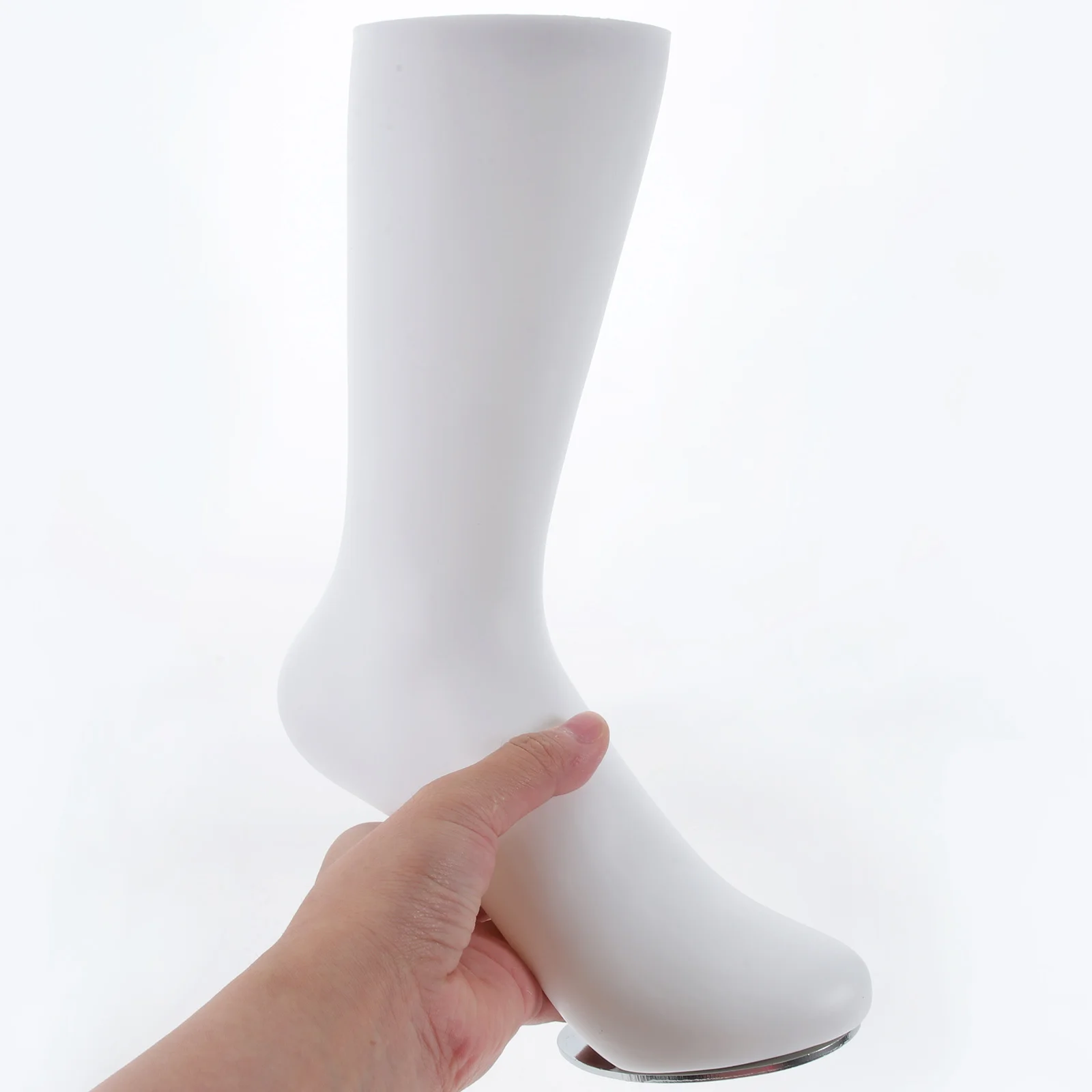 

Foot Mannequin for Socks Vinyl Iron Material Sock Mold Female Shoes Filler Aesthetically Pleasing Dress Mannequin for Sock