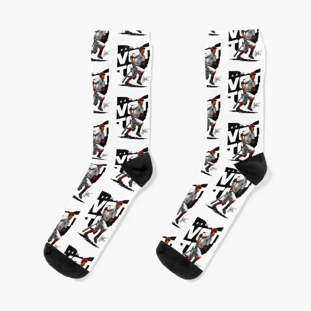 

Joey Votto Cincinnati Baseball Socks colored floral Rugby luxury Socks Girl Men's