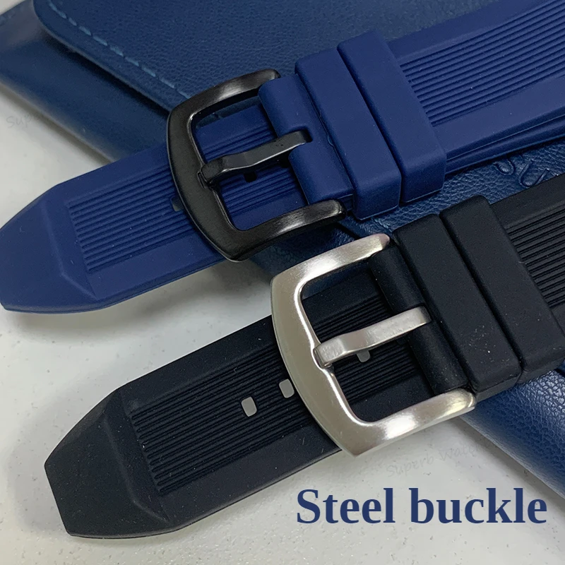 Soft Silicone Watchband for Michael Kors MK8184 MK8729 MK9020 MK8152 MK9020 Watch Strap Men Replace Watch Accessories 29mmx13mm