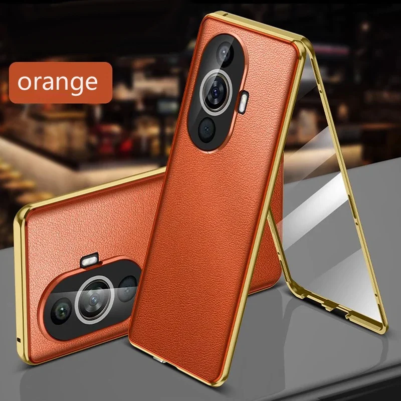 360 Full Protection Case for Huawei Nova 8 9 SE 12S 12i Nova 13 12 11 Pro Double Sided Tempered Glass Leather Phone Cover Bumper