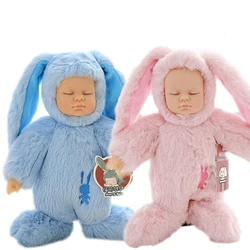 Cute Plush Rabbit Toy Stuffed Bunny Bear Newborn Baby Toy Bjd Baby Doll Baby Kids Appease Toys Children Gift Hot Sale