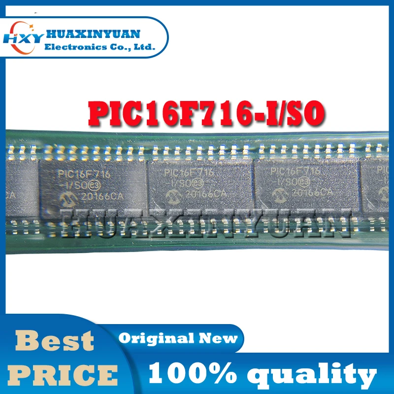 1PCS/LOT PIC16F716-I/SO PIC16F716-I/S PIC16F716-I PIC16F716 PIC16F71 PIC16F7 PIC16 Electronics New and Original Ic Chip In Stock