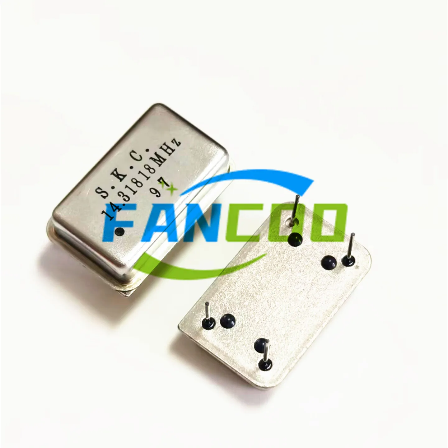 5pcs 14.318M 14.318MHZ 14.318 Crystal Oscillator Active OSC DIP-4 Rectangle Full Size 3.3V 5V 14.31818MHZ 14.31818 14.31818M