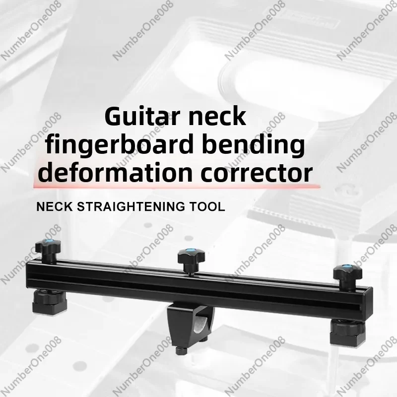 Guitar Neck Straightener Tool, Truss Rod Adjustment Tool for Acoustic & Electric Guitar, Fix Concave Convex Curvature