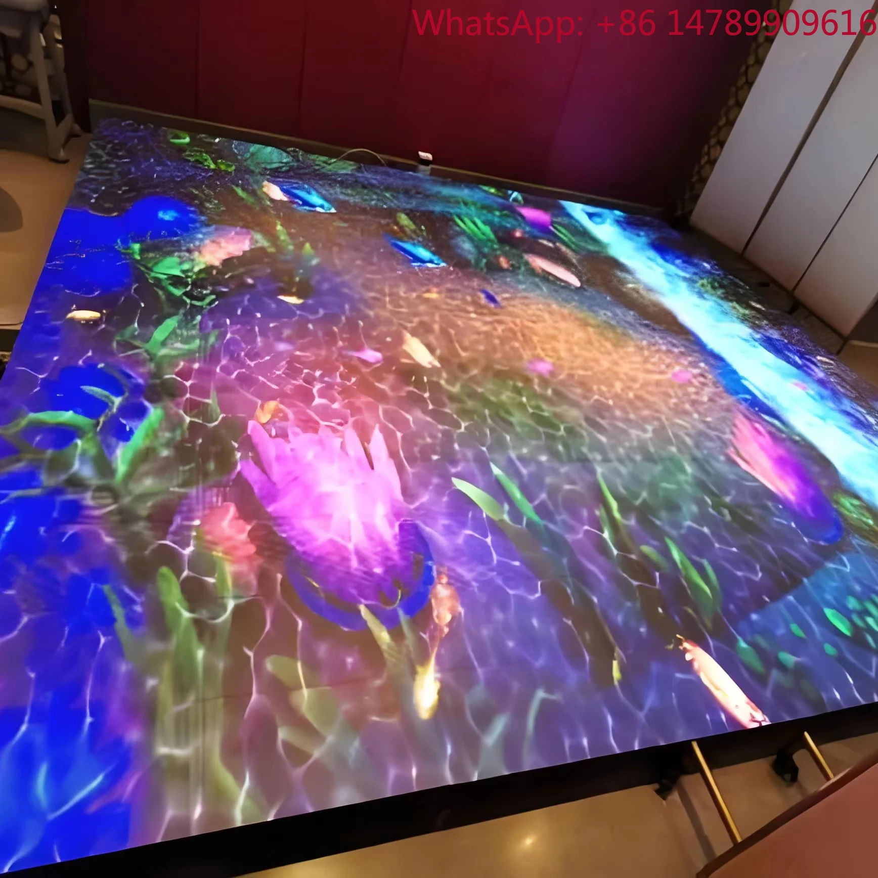 Hot Sell Waterproof P2.9 P3.9 Indoor Full Color Interactive Digital Dance Floor Led Display Floor Tile Led Stage Wedding Screen