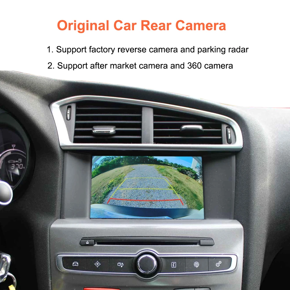 Bonroad Wireless Carplay Android Auto Interface For Peugeot Citroen SMEG MRN Picasso C4 C5 DS4 DS3 308 508 208 3008 Mirror Link – Detail 9