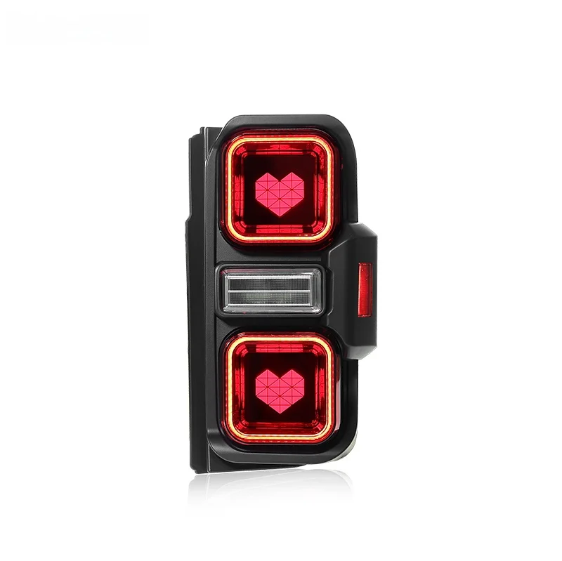 for 20-25 Ford Bronco Modified Taillights with Dynamic Patterns Taillights Brakes Flowing Water and Steering