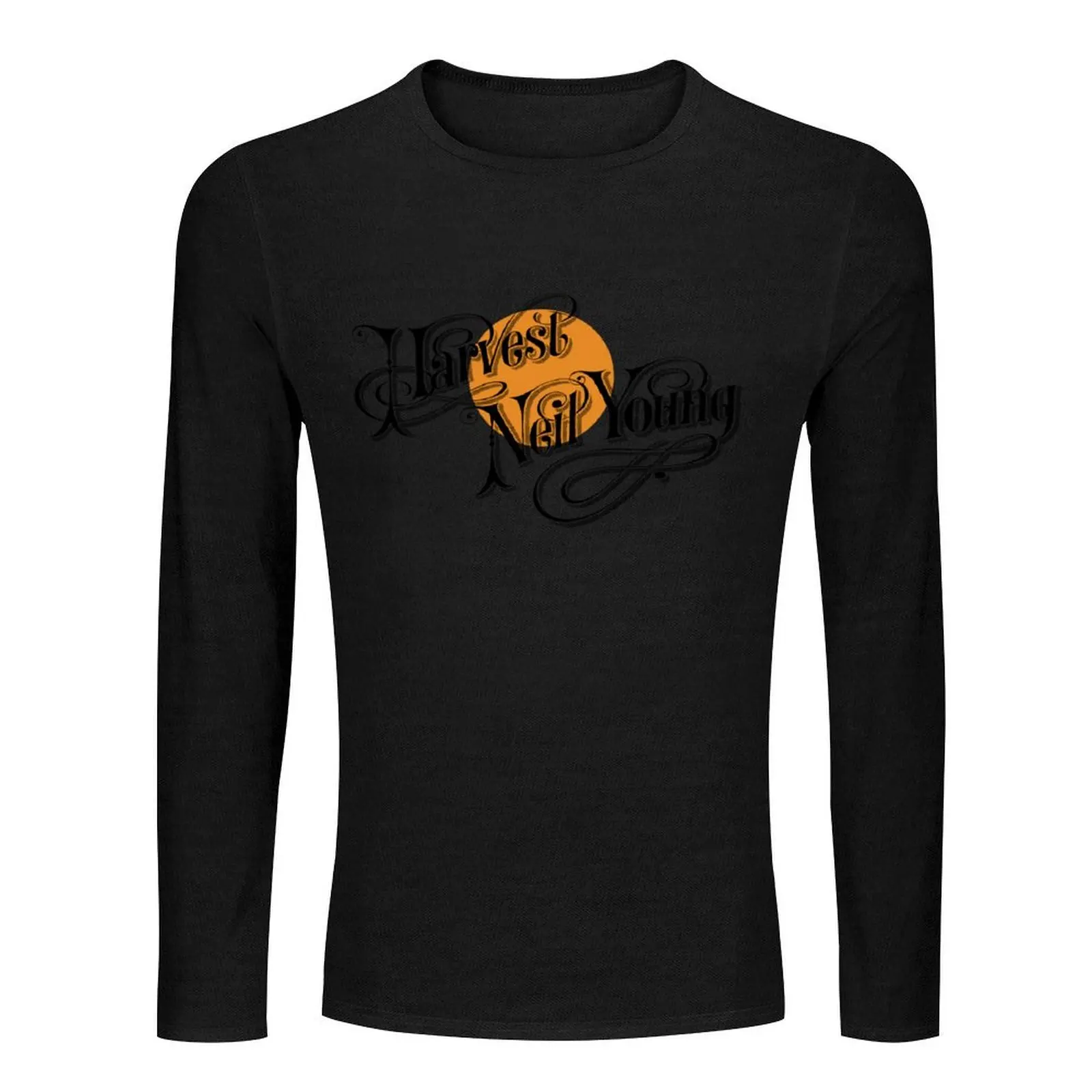 Harvest Neil Young Long T-Shirt graphic t shirt mens graphic t-shirts