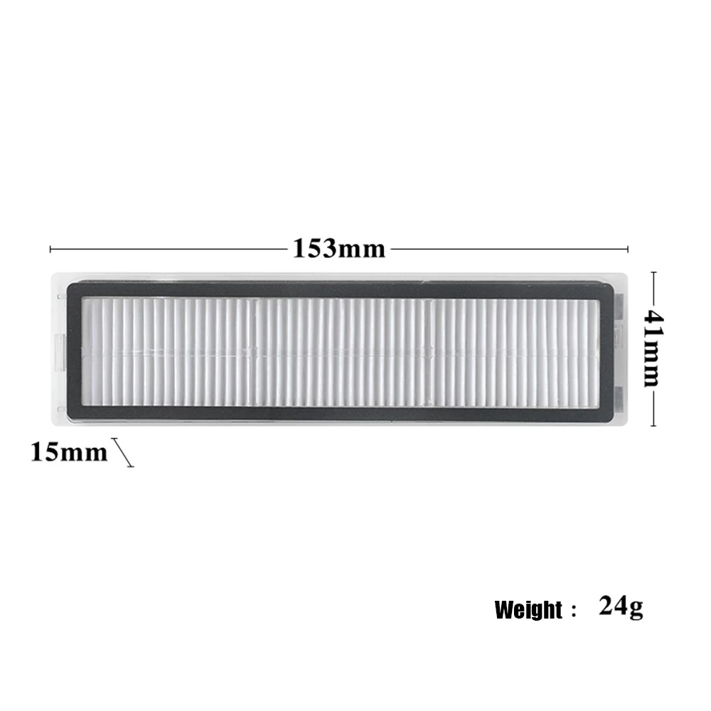 Chính Bàn Chải Cạnh Bên Lọc Lau Vải Thay Thế Cho Dreame Bot D10 Plus Robot Lau Bụi Túi Phụ Kiện