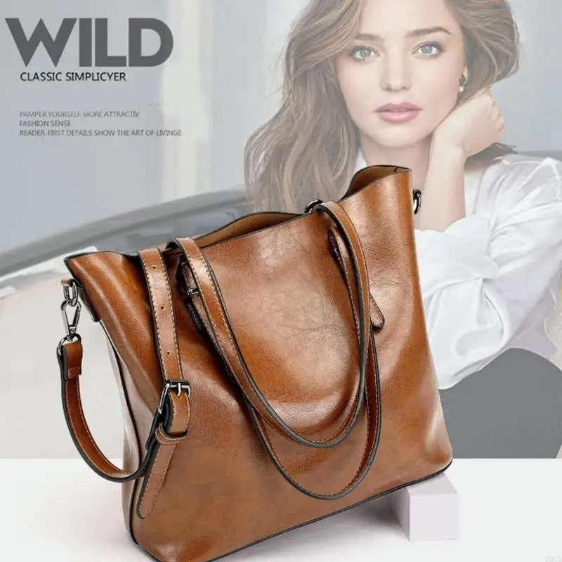 

PU Shoulder Bag Practical Crossbody Bags Satchel Handbag for Everyday Use 20CA
