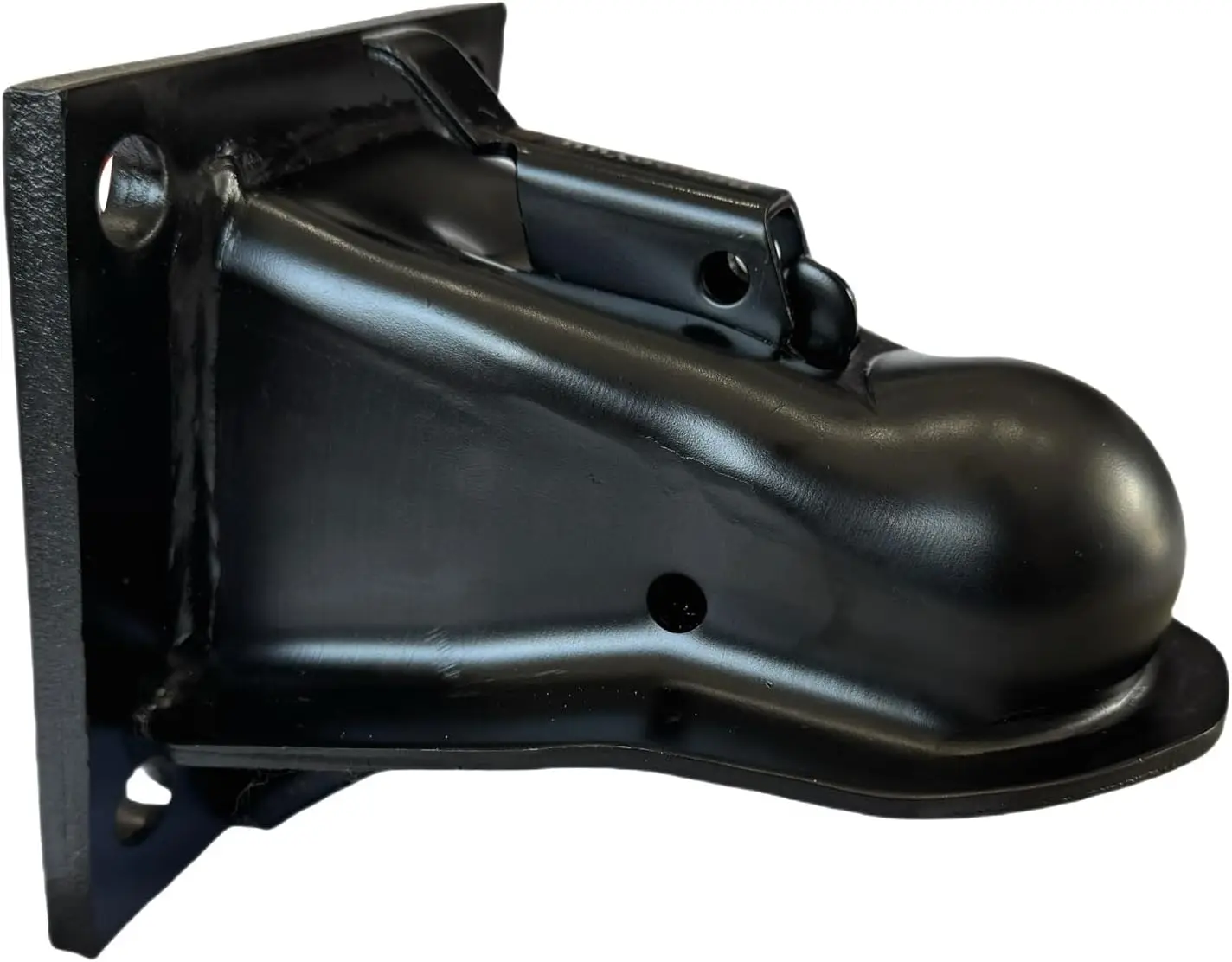 

2-5/16'' Hitch Ball Flat Mount Trailer Coupler, 14000LBS, Black Powder Coat, 5/8'' Grade 8 Bolts