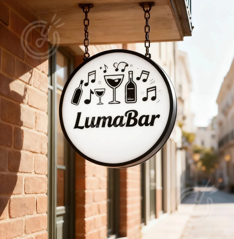 مخصص مصباح ليد تسجيل النيون شعار الاكريليك رسائل التصميم الشخصي لافتات علامات الأعمال المنزل جدار معدني صندوق مشرق الإعلان