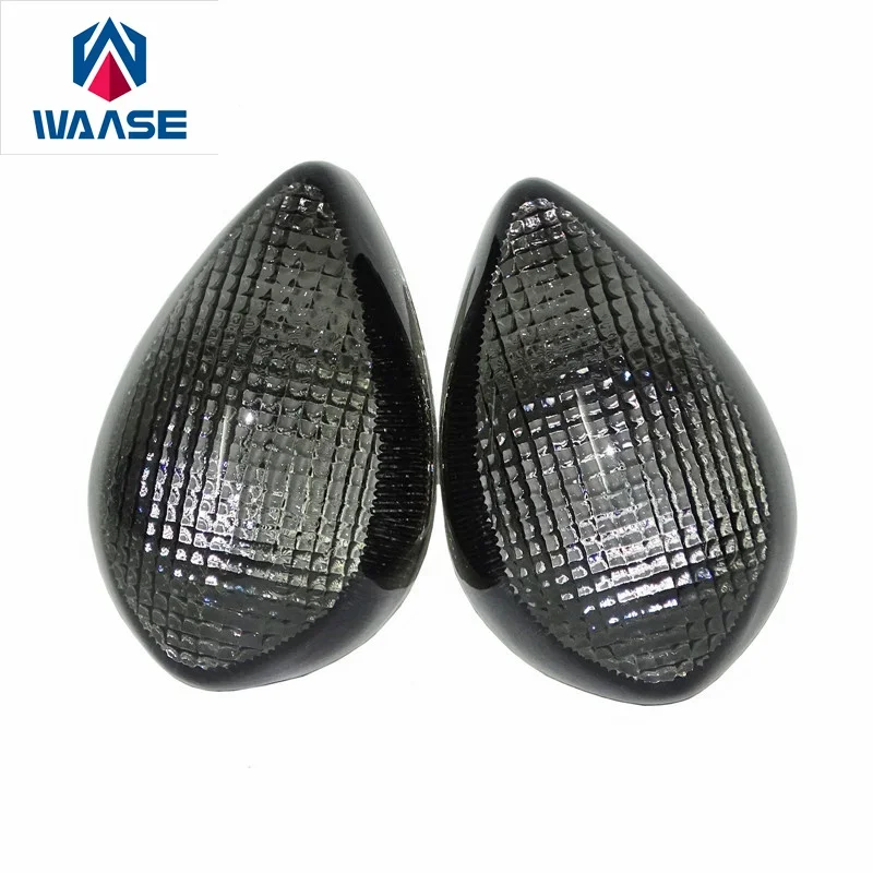 waase For Yamaha YZF R6 2003 2004 2005 E-Marked Turn Signals Blinker Cover Indicator Lens