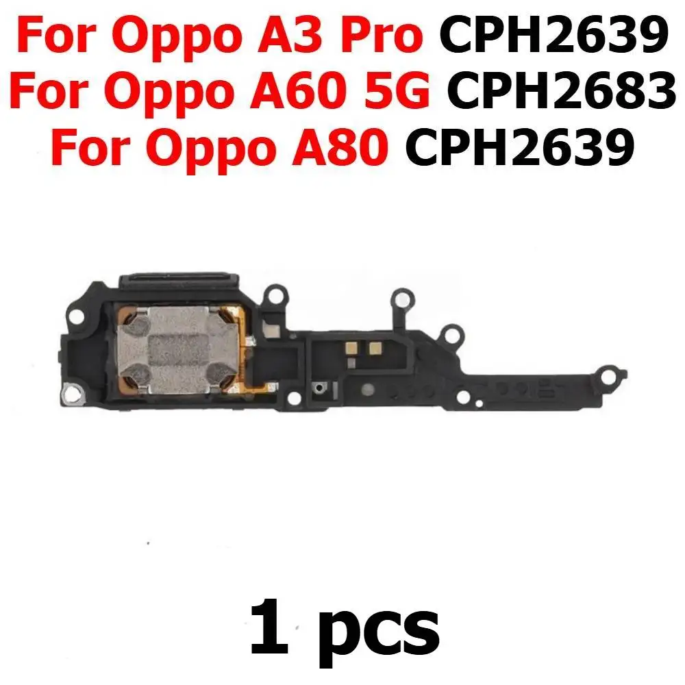 Bottom Loudspeaker For Oppo A60 5G CPH2683 A80 A3 Pro CPH2639 Loud Speaker Buzzer Ringer Sound Module Mobile Phone Spare Parts