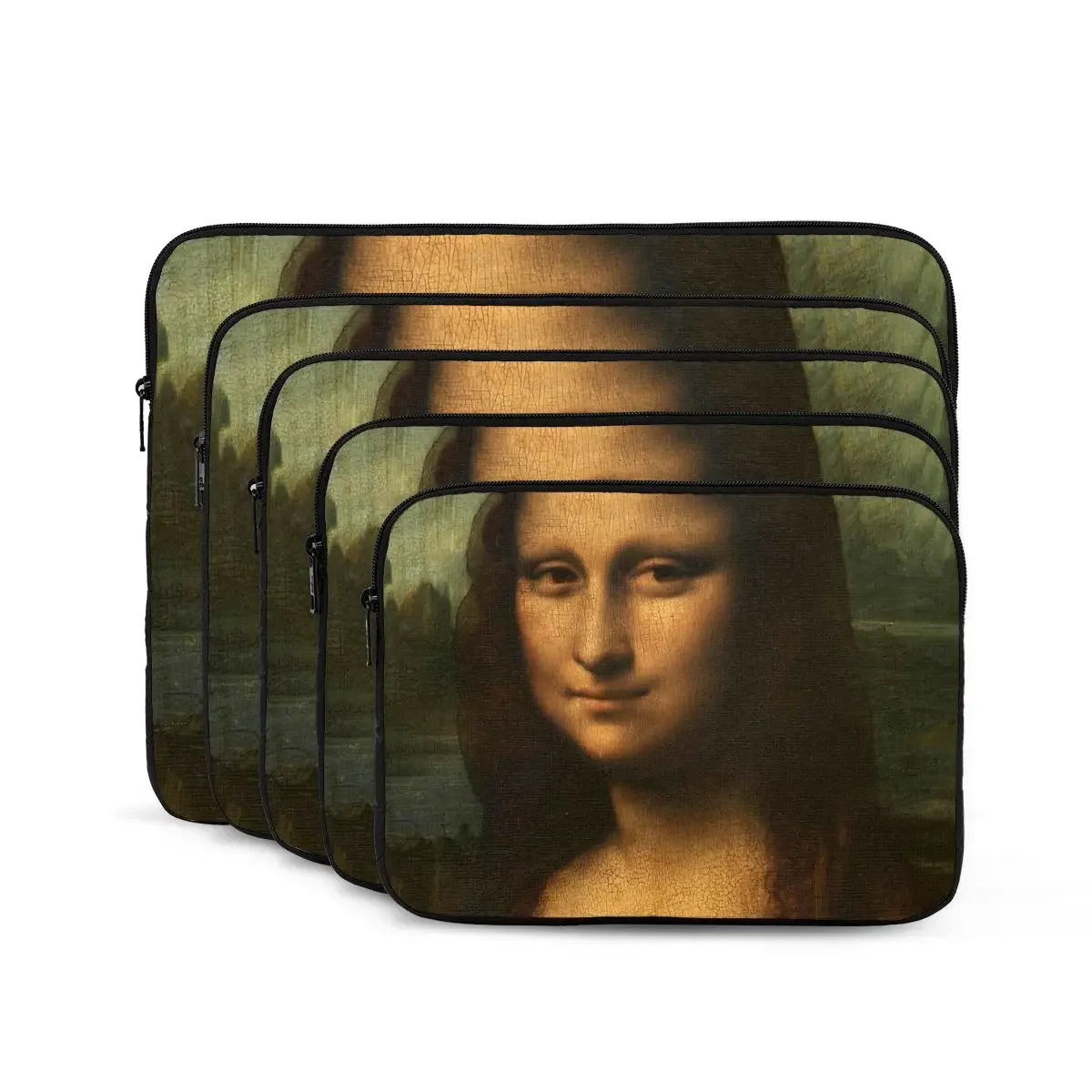 Mona Lisa Computer iPad Laptop Abdeckung Hülle 17 15 13 12 10 Zoll Laptop Hülle Tasche tragbare Abdeckung Fundas Tasche