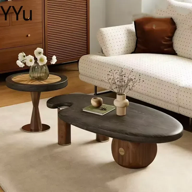 for Premium Elegant Aesthetic Side Table Space Saving Living Room Coffee Table Delicacy Mesa De Centro Sala Living Room