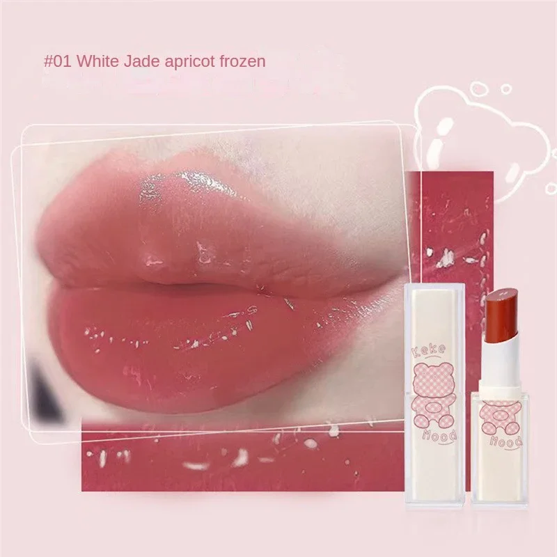 Heallor Moisturizing Colored Lipstick Lip Balm Waterproof Lasting Nourishing Change Color Lip Care Lip Gloss Lips Makeup Cosmeti