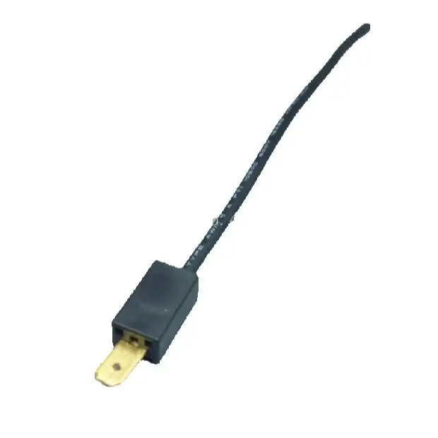worldgolden 2/5/30/100/500pcs 6.3mm H1/ H3 male ceramic Headlight Wiring Harness lamp holder socket CONNECTOR ADAPTER