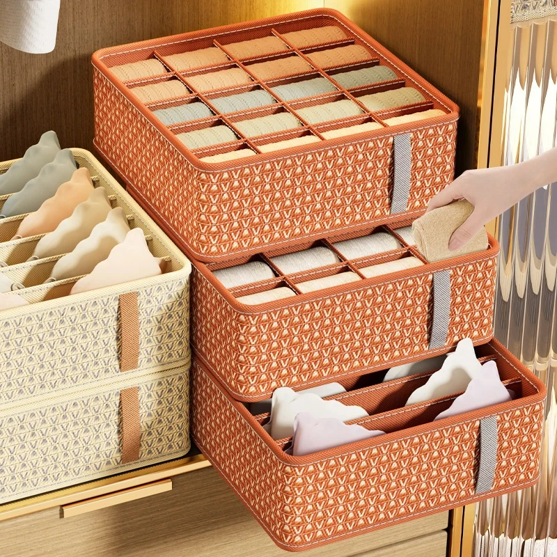 New underwear storage box underwear folding cabinet clothes organizer bedroom socks pants drawer organizer