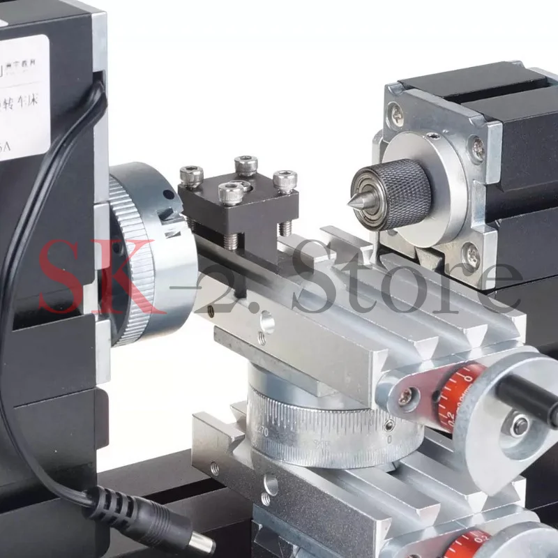 TZ20002MR-60 High-power Miniature Metal Rotating Lathe - Student Model Machine Tool Set for DIY Use
