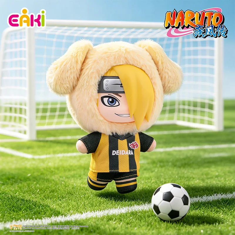 New 2026 Officially Licensed Eaki Naruto Shippuden Football Battle Plush Charm Blind Box Holiday Surprise Gift view 6