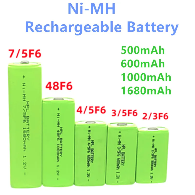 1.2V 500-1680Mah Ni…