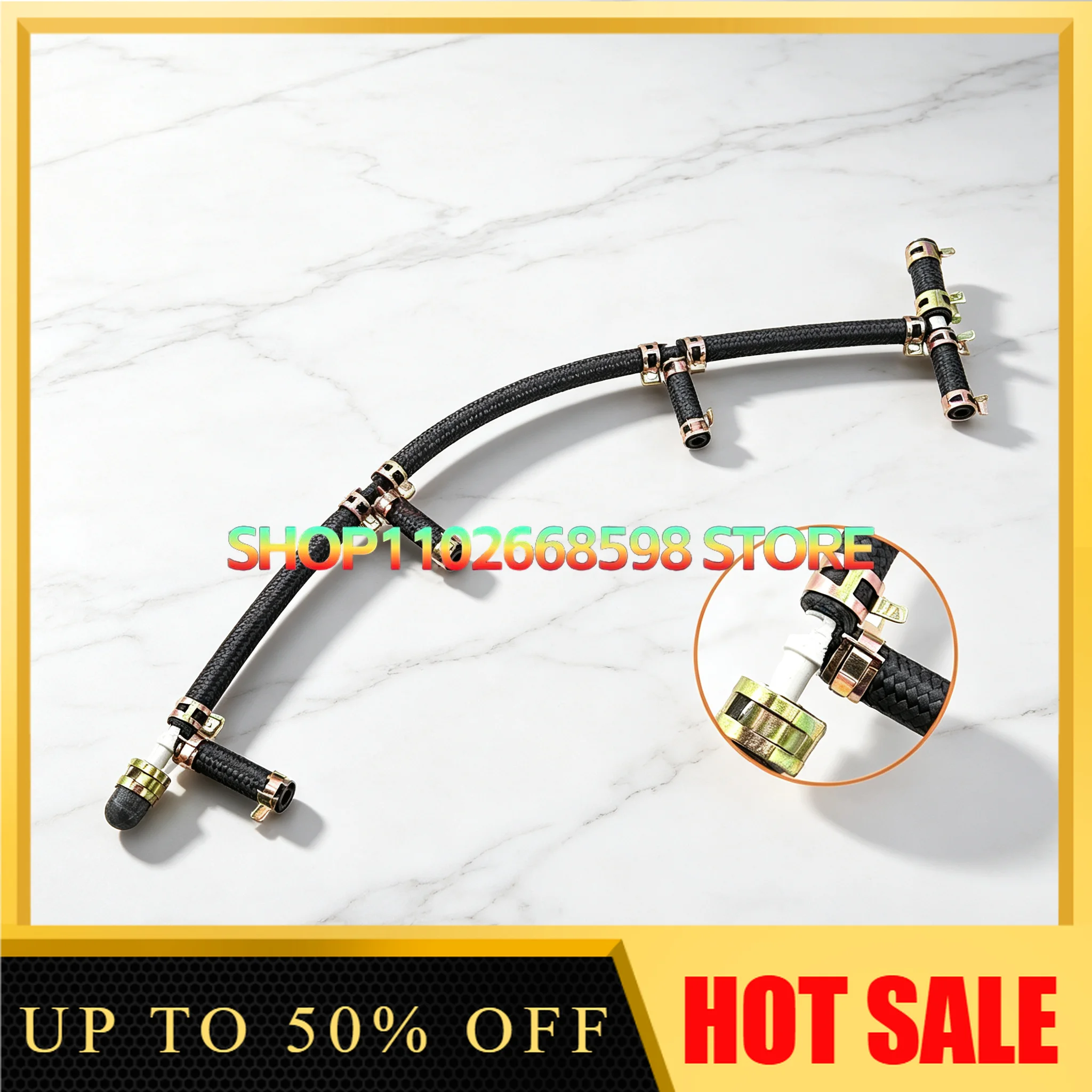 Pipe 4D95 Engine Injector Oil Excavator PC60 100 120 130-6-7-8 Return Oil Return Pipe Construction Equipment Part